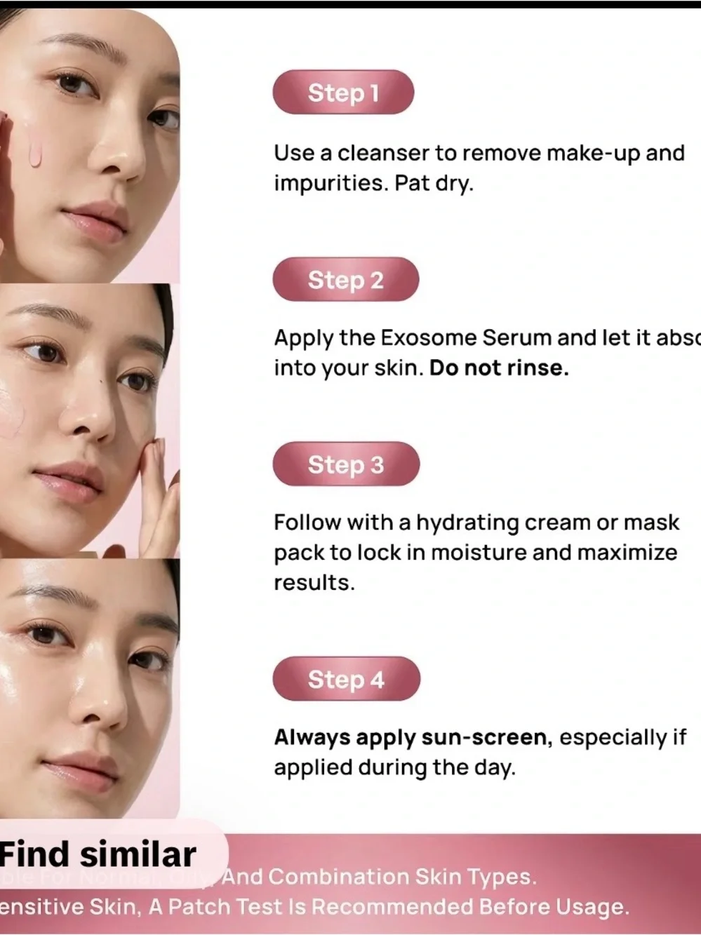 Plantifique PDRN Exosome Serum 700 - Pink